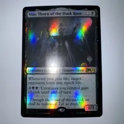 MTG M21 Vito Thorn Of The Dusk Rose Promo Foil LP - Image 1