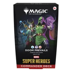 MTG Marvel Super Heroes - Doom Prevails Commander Deck PREORDER 26/06 - Image 1
