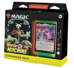 Magic the Gathering MtG TCG March of the Machine Call for Backup Commander Deck - Image 1