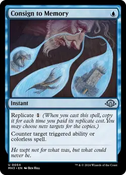 1x Consign to Memory Foil (Modern Horizons 3) - Image 1