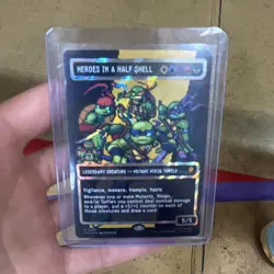 Heroes in a Half Shell Surge Foil Magic The Gathering TMC 096 - Image 1