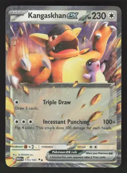 Kangaskhan ex 115/165 Pokemon TCG SV: Scarlet & Violet 151 NM - Image 1
