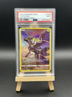 Zekrom TG05/TG30 Pokemon Card - Brilliant Stars Trainer Gallery - PSA 9 - Image 1
