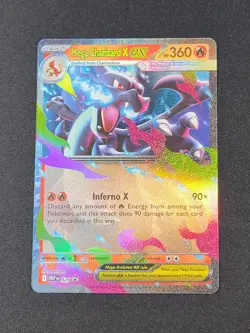Pokemon TCG Mega Charizard X EX Holo Black Star Promo #29 Mega Evolution - NM - Image 1