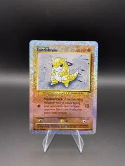Pokemon TCG Sandshrew 91/110 Legendary Collection Reverse Holo 2002 MP - Image 3