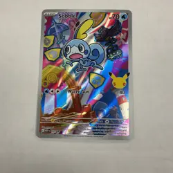 Series 2 First Partner Illustration Galar Grookey 052, Scorbunny 053, Sobble 054 - Image 2