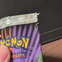 Pokemon Gym Challenge Giovanni Booster Pack Opened/Empty 2000 WOTC - Image 5