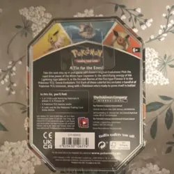 Pokemon Company Eevee Evolutions Tin Vaporeon V Promo Sealed Tin English 2021 - Image 2