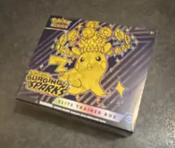 Pokemon Scarlet & Violet Surging Sparks Elite Trainer Box Pikachu English 2024 - Image 1