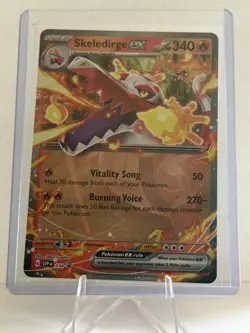 The Pokemon Company Skeledirge ex 034 SV Promo Holo English Pokemon TCG 340 HP - Image 1