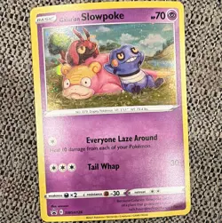 Pokemon TCG Galarian Slowpoke SWSH126 SWSH Promo EN Holo Basic 70 HP 2021 - Image 1