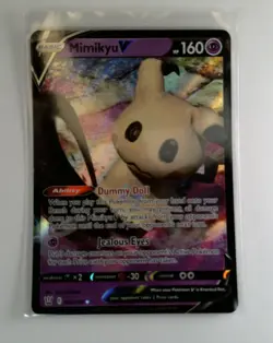 Mimikyu V 062/163 Rare Battle Styles Pokemon TCG Psychic - Image 1