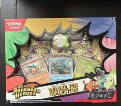 Pokemon TCG Mega Evolution Ascended Heroes Deluxe Pin Collection (6+) - Image 1