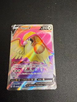Pidgeot V 188/196 Ultra Rare Lost Origin Pokemon Near Mint - Image 1