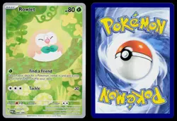 ROWLET 090/088 HOLO ILLUSTRATION RARE PERFECT ORDER POKEMON NM - Image 3