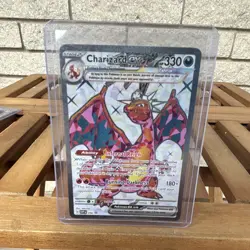 Charizard ex SVP 056 Scarlet & Violet Promo Holo EN 330 HP Tera - Image 1