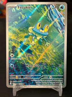 Pokemon Froakie 088/086 Chaos Rising Illustration Rare - NEAR MINT PACK FRESH! - Image 1