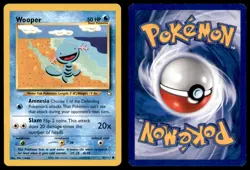 Wooper 82 111 C Neo Genesis Pokemon MP - Image 3
