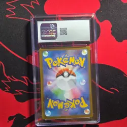🔥Pokemon Team Rocket's Houndoom Sv10 100/098 Art Rare Holo JP 2025 CGC 9 - Image 3