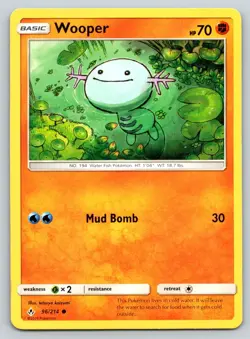 WOOPER 96/214 C UNBROKEN BONDS POKEMON MP KOIZUMI - Image 1
