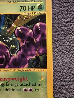 Pokemon TCG Muk H17/H32 Aquapolis Holo LP - Image 5