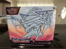 Chaos Rising POKEMON CENTER Exclusive Elite Trainer Box ETB New Factory Sealed - Image 1