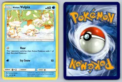 Alolan Vulpix 30/156 Common Ultra Prism Pokemon NM - LP - Image 3