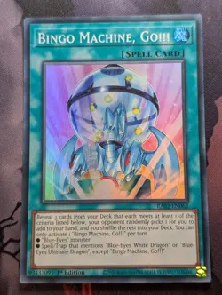 Bingo Machine, Go!!! - RA02-EN062 - Super Rare - 1st Edition Yugioh LP - Image 1