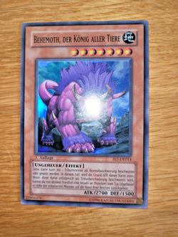Behemoth, der Konig aller Tiere FET-DE014 Super Rare 1. Auflage deutsch Yugioh - Image 1