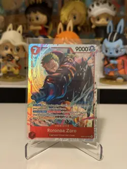 One Piece OP15 Roronoa Zoro EB04-007 SR - Adventure On Kami’s Island English NM - Image 1
