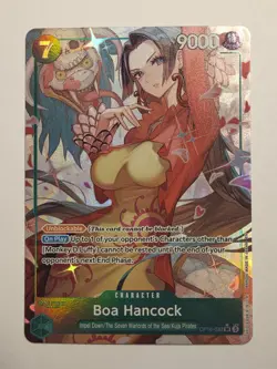 2026 One Piece 16 "The Time To Battle" Boa Hancock Alt. Art OP16-032! - Image 1