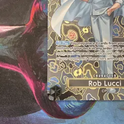 Bandai One Piece Rob Lucci SP Super Rare Alternate Art OP05-093 EN 6000 - Image 3