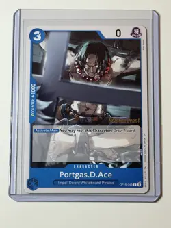 Portgas.D.Ace OP16-049 Release Event Stamp One Piece - Image 1