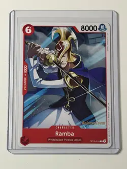 Ramba OP16-016 Release Event Stamp The Time Of Battle One Piece - Image 1