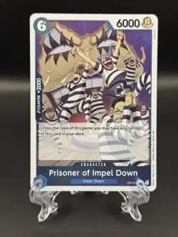 Prisoner of Impel Down OP16-042 R The Time of Battle Foil English One Piece - Image 1