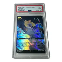 Disney Lorcana The First Chapter ENCHANTED Aurora - Dreaming Guardian #213 PSA 9 - Image 1