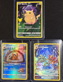 Pokemon Full Art Rare (3) Card Lot Mint+ (#28) - Image 1