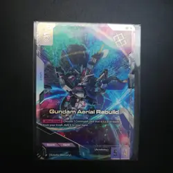 Gundam Card Game - WINNER PROMO Gundam Aerial Rebuild (newtype challenge) 1x - Image 2