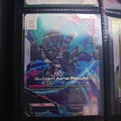 Gundam Card Game - WINNER PROMO Gundam Aerial Rebuild (newtype challenge) 1x - Image 3