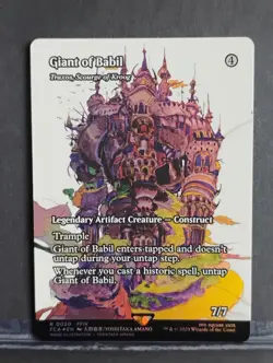 Giant of Babil - Traxos, Scourge of Kroog (Showcase); Foil; Final Fantasy: Th... - Image 1