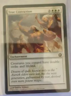 MTG Magic the Gathering True Conviction (25/259) Scars of Mirrodin HP - Image 1