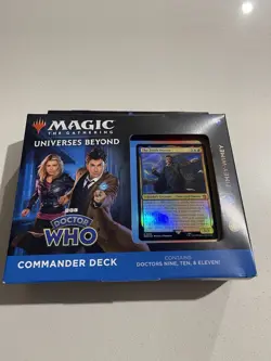 Magic the Gathering Universes Beyond: Doctor Who Timey Wimey Commander Deck - Image 1