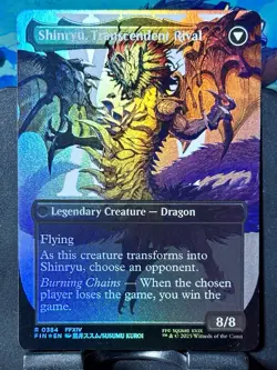 Zenos yae Galvus (Borderless) - FOIL - MTG - FIN - 0384 - RARE ~ NM - Image 4