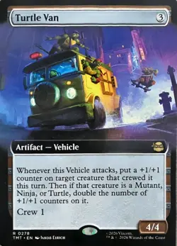 Wizards of the Coast MTG Turtle Van 0278 Rare Regular EN 2026 - Image 1