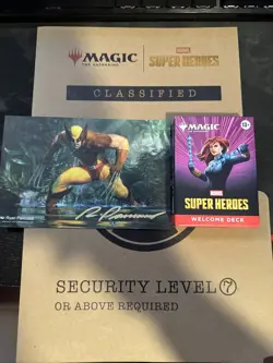 Magic The Gathering Welcome Deck And Promo Items Sign By Ryan Pancost - Image 1