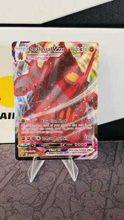 🔥Pokemon TCG Coalossal VMax 99/185 🔥Vivid Voltage Near Mint🔥 - Image 4