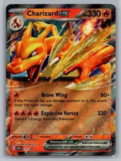 Charizard ex SV: Scarlet & Violet Promo Cards #161 Holo Pokemon Card - Image 1
