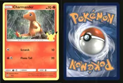 Charmander 009/025 Promo McDonald's 25th Anniversary Promos Pokemon LP - Image 3