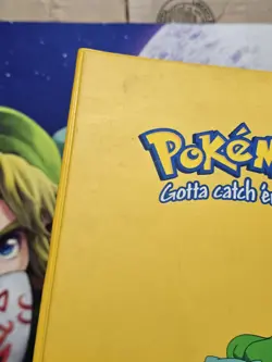🔥1999 Vintage Pokemon Yellow Bulbasaur Binder With 30 4-Pocket Plastic 120ct - Image 5