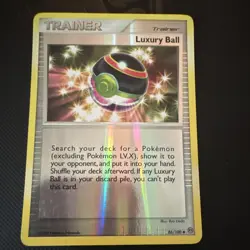 Nintendo Pokemon TCG Stormfront Luxury Ball 86/100 Reverse Holo Uncommon - Image 1